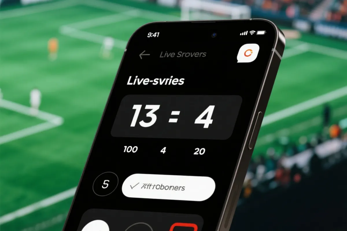 比分App界面预览