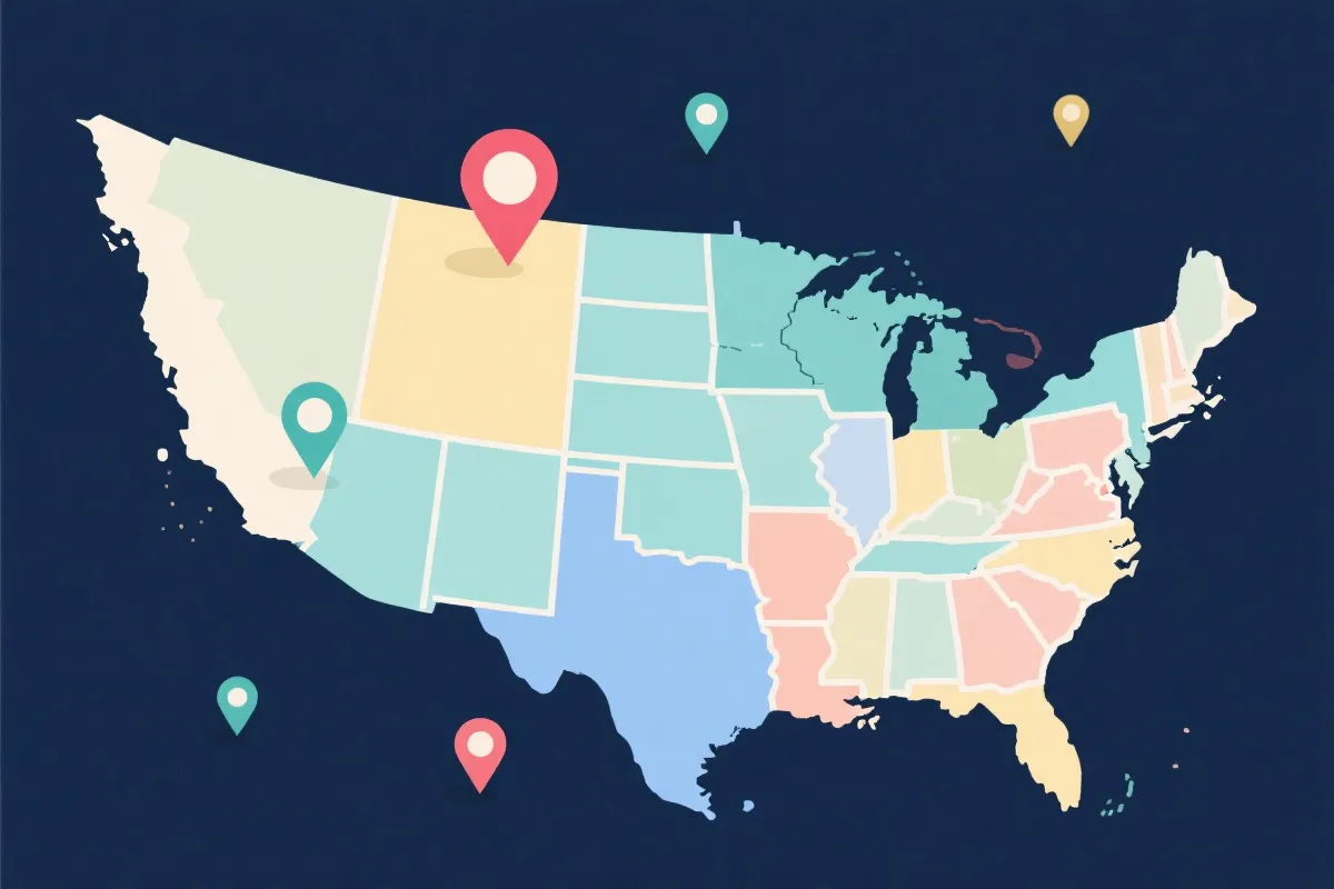 2026 世界杯举办地示意图