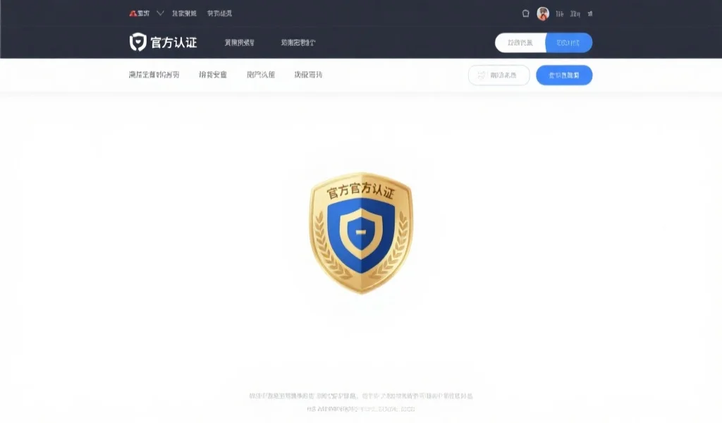 官方认证标识示意